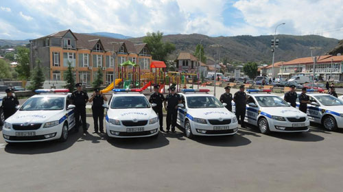 სამცხე-ჯავახეთის საპატრულო პოლიციას ახალი მანქანები გადაეცა
