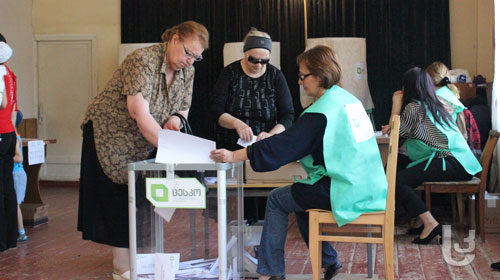 15:00 საათის მონაცემებით, ახალციხის ოლქში ამომრჩეველთა აქტივობა 34%–ია