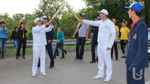 ოლიმპიურმა ცეცხლმა სამცხე – ჯავახეთში მოგზაურობა დაიწყო