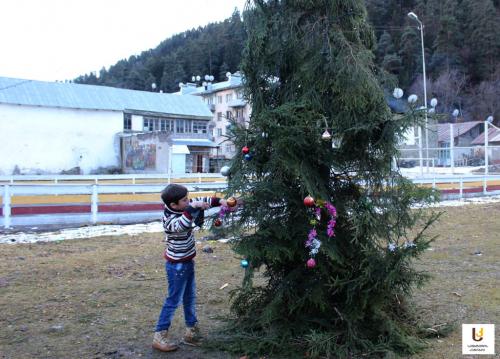 აბასთუმნის საახალწლო ნაძვის ხე [Photo]