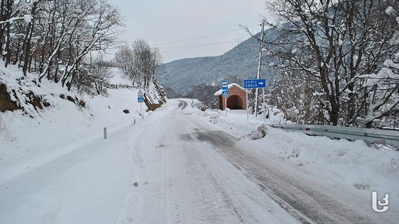 ადგილობრივები: თოვლის გამო ადიგენის სოფლებში გადაადგილება შეუძლებელია