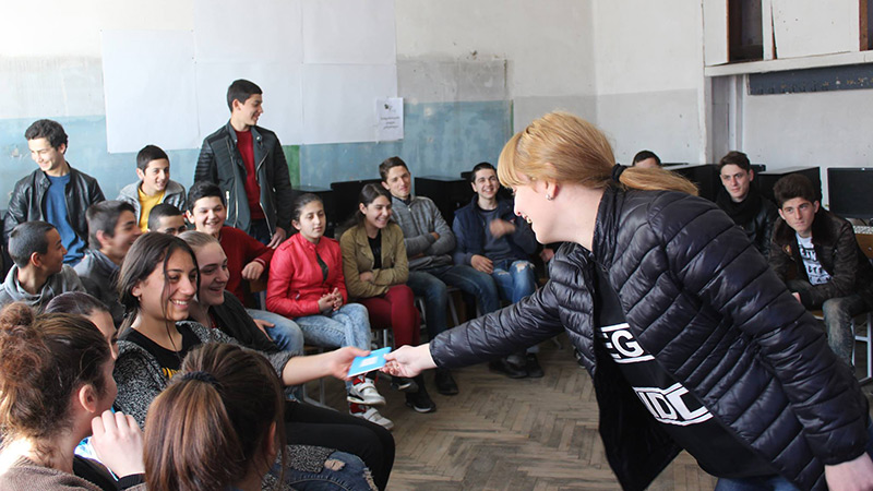 სამცხე–ჯავახეთის სკოლებში ‘ქართული ენის ფესტივალისთვის’ ემზადებიან