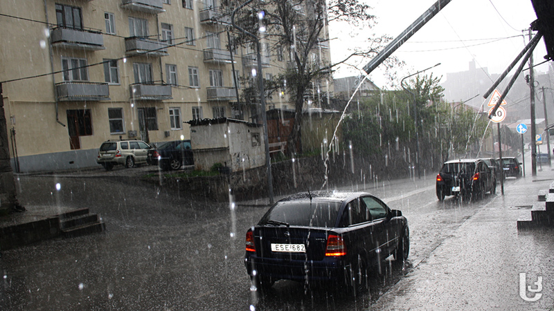 22-27 აპრილს წვიმიანი ამინდია მოსალოდნელი