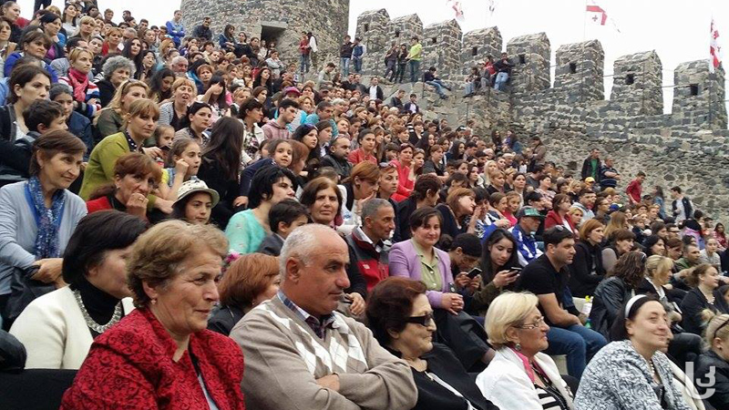 "ახალციხის ციხეზე" გალა კონცერტი მიმდინარეობს