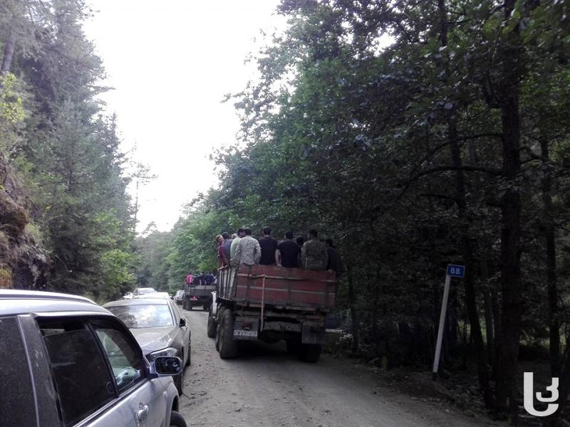 აბასთუმანში ხანძარი ლოკალიზებულია – მოხალისეები ტყეს ტოვებენ [Photo]