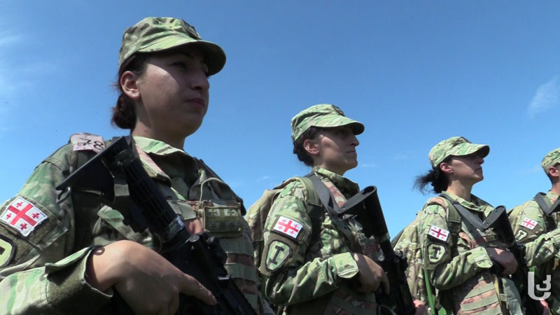 'სამშობლოს სიყვარულს სქესი არ აქვს'–  ქალი სამხედროები ახალციხის მე -13 ბატალიონიდან [ფოტო/ვიდეო]