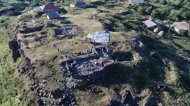 ასპინძაში 'ზველის რაბათზე' არქეოლოგიური სამუშაოები გრძელდება